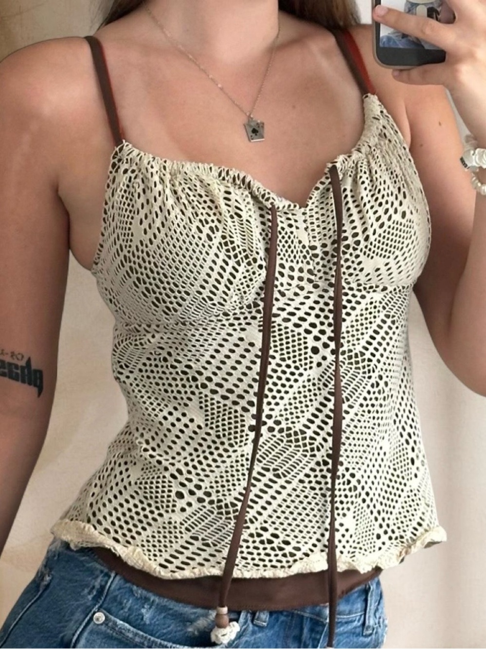 Y2K Lucky Brand Tank Top